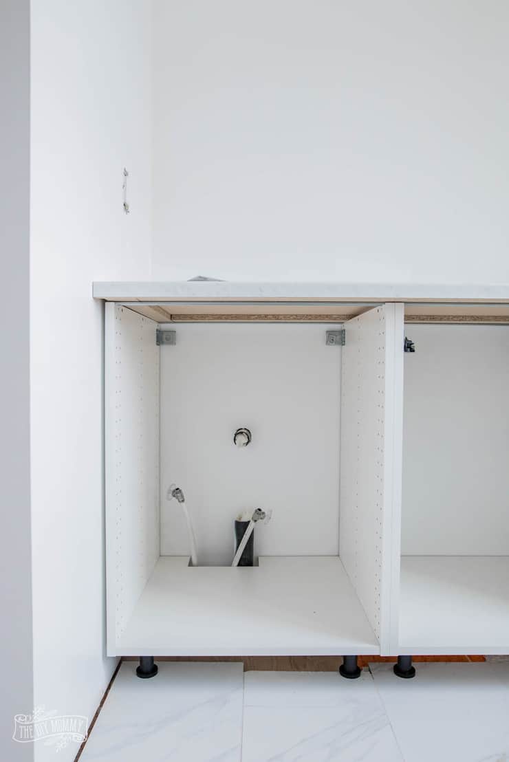 Ing Ikea Kitchen Cabinets For A, 18 Inch Depth Bathroom Vanity Ikea