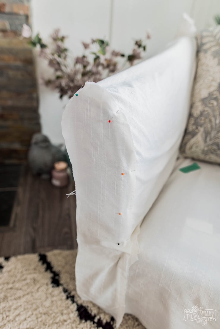 How to Make DIY Slipcovers for Arm Chairs