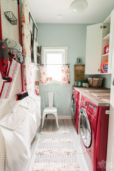 5 Easy Ways to Keep Your Laundry Room Safe & Organized | The DIY Mommy