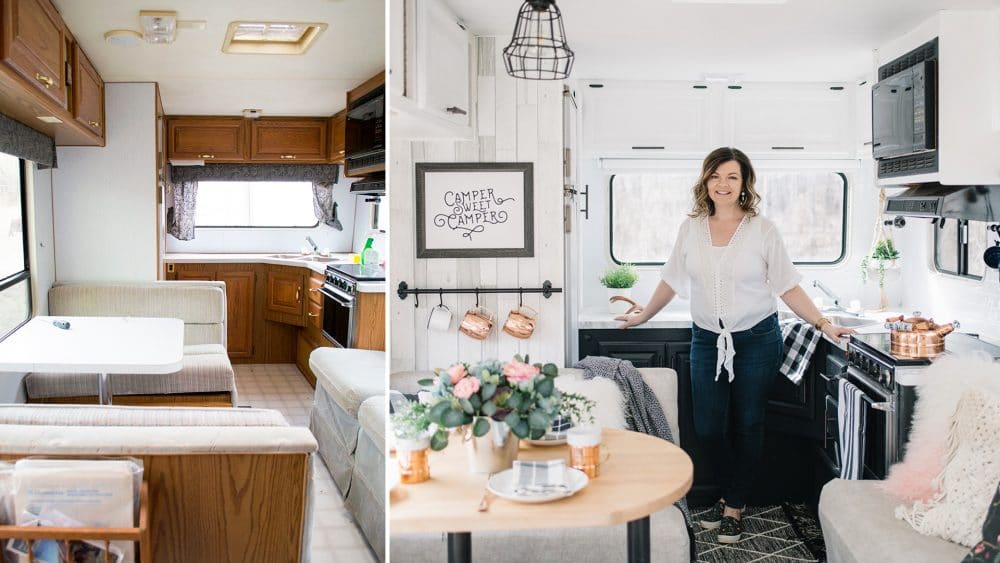 Rv Renovation On A Budget From Start