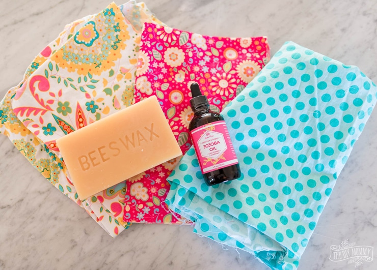 Step-by-step and video tutorial on how to make beeswax wraps