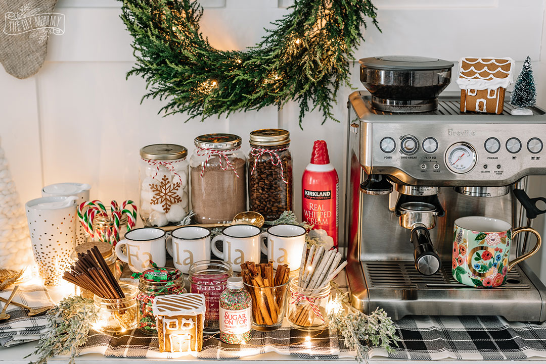 Create an Inexpensive Hot Chocolate Station for Christmas