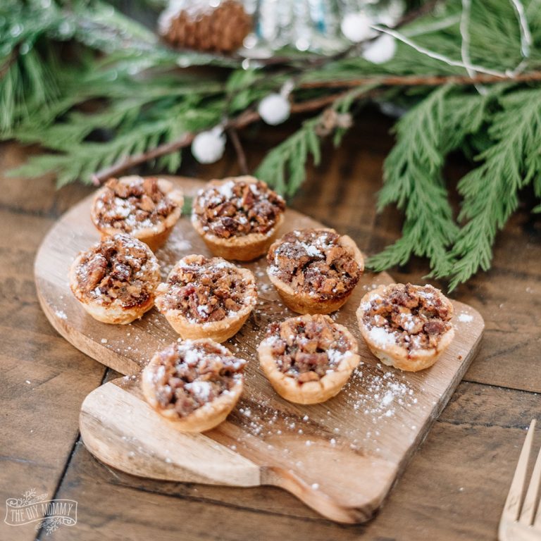 Make Maple Pecan Tassies (The cutest tiny tarts for Christmas!)