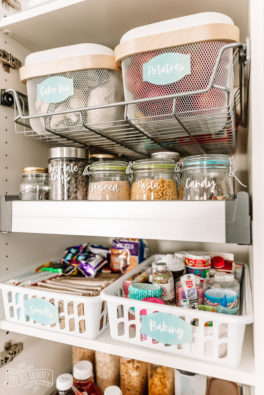 Small Pantry Organization Ideas   The DIY Mommy
