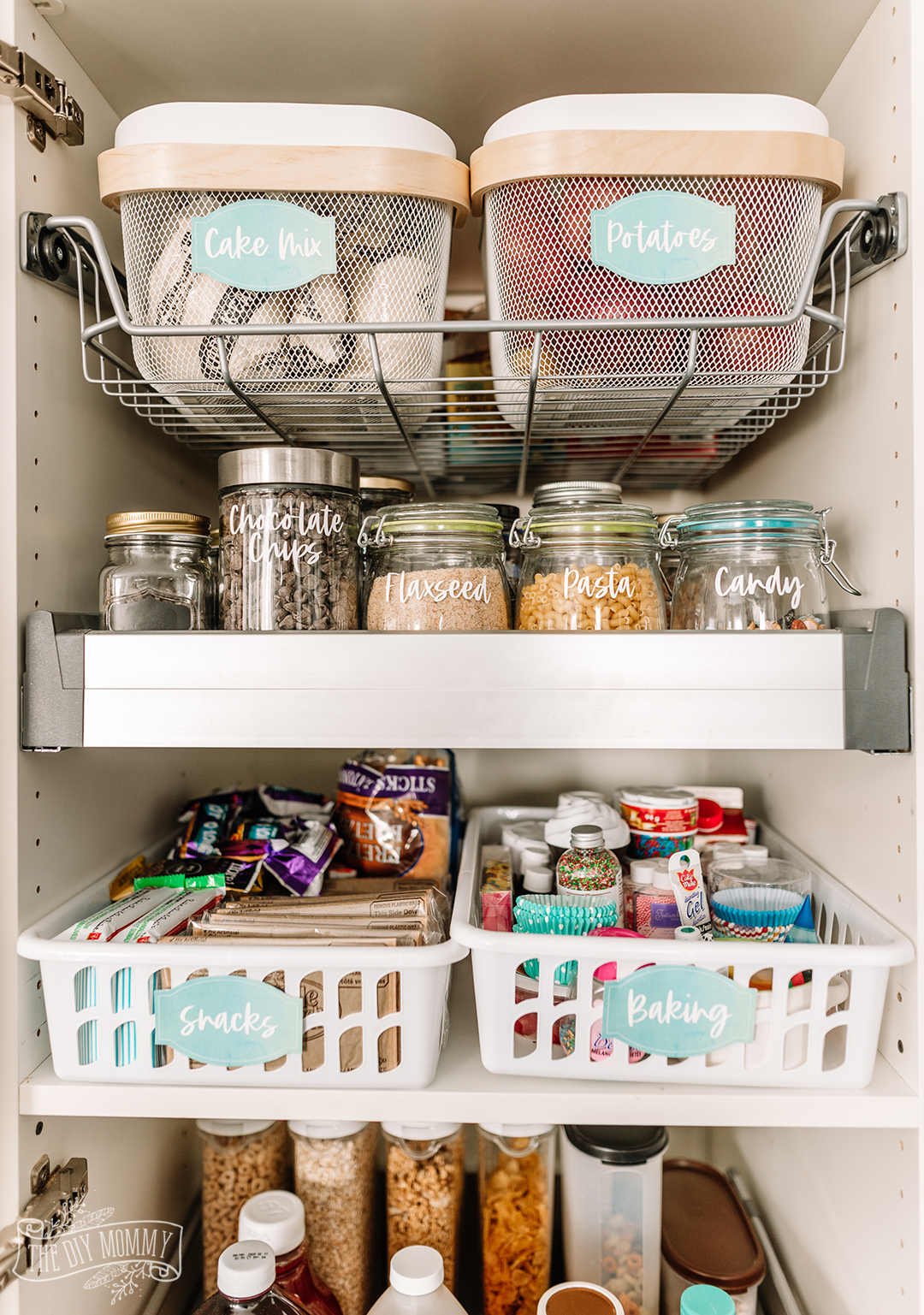 Small Pantry Organization Ideas   The DIY Mommy