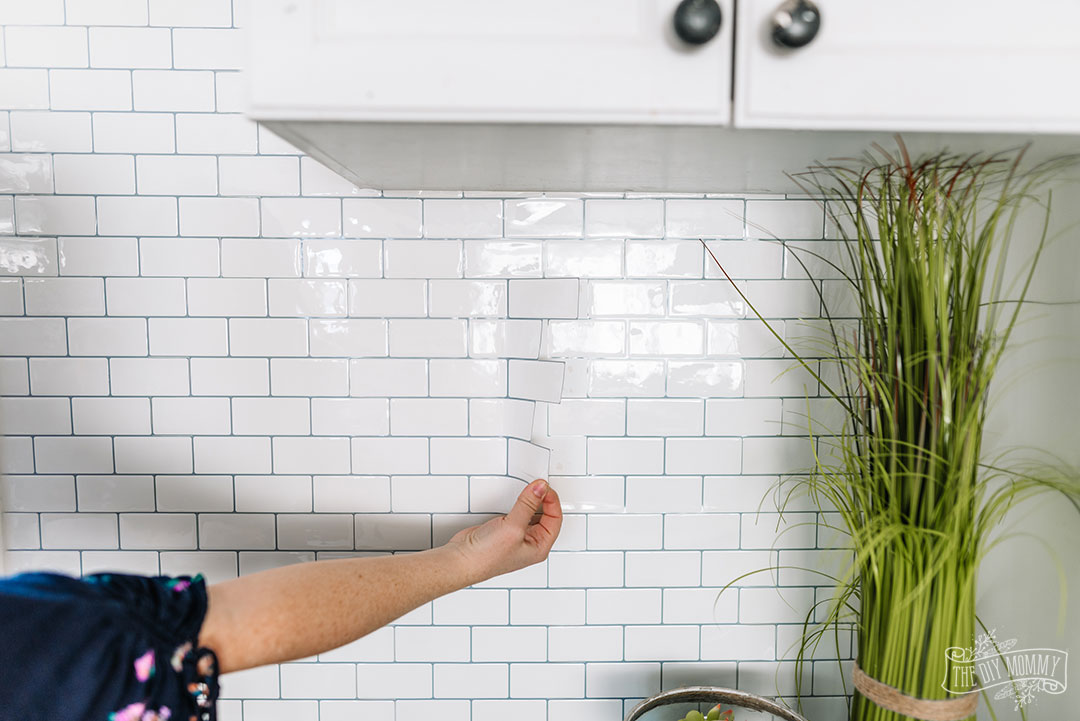 Install L And Stick Tile Backsplash, How To Install Tiles In Kitchen