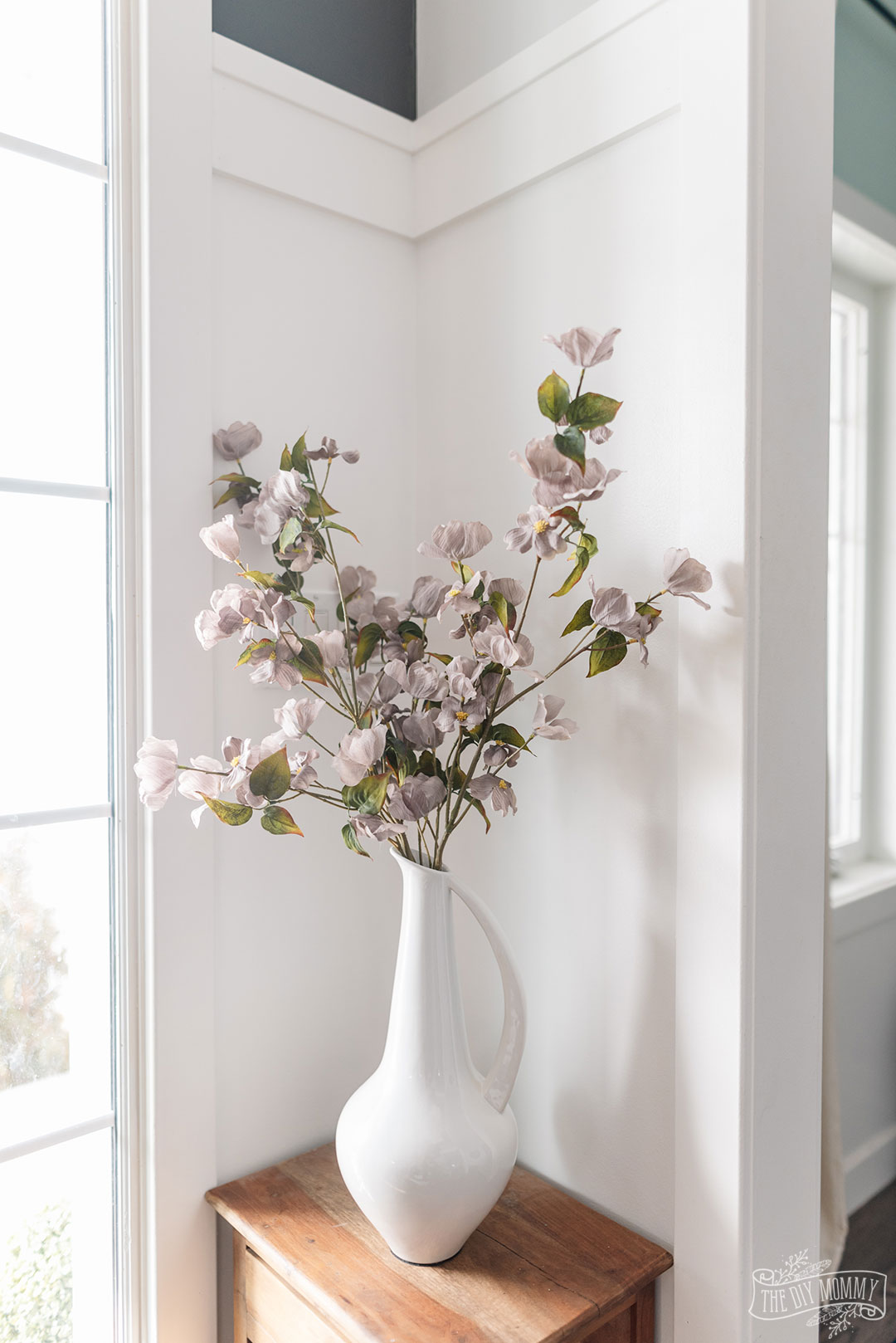 Learn how to make your home feel calm and safe this Spring while using what you have | Spring Home Tour Decor Ideas