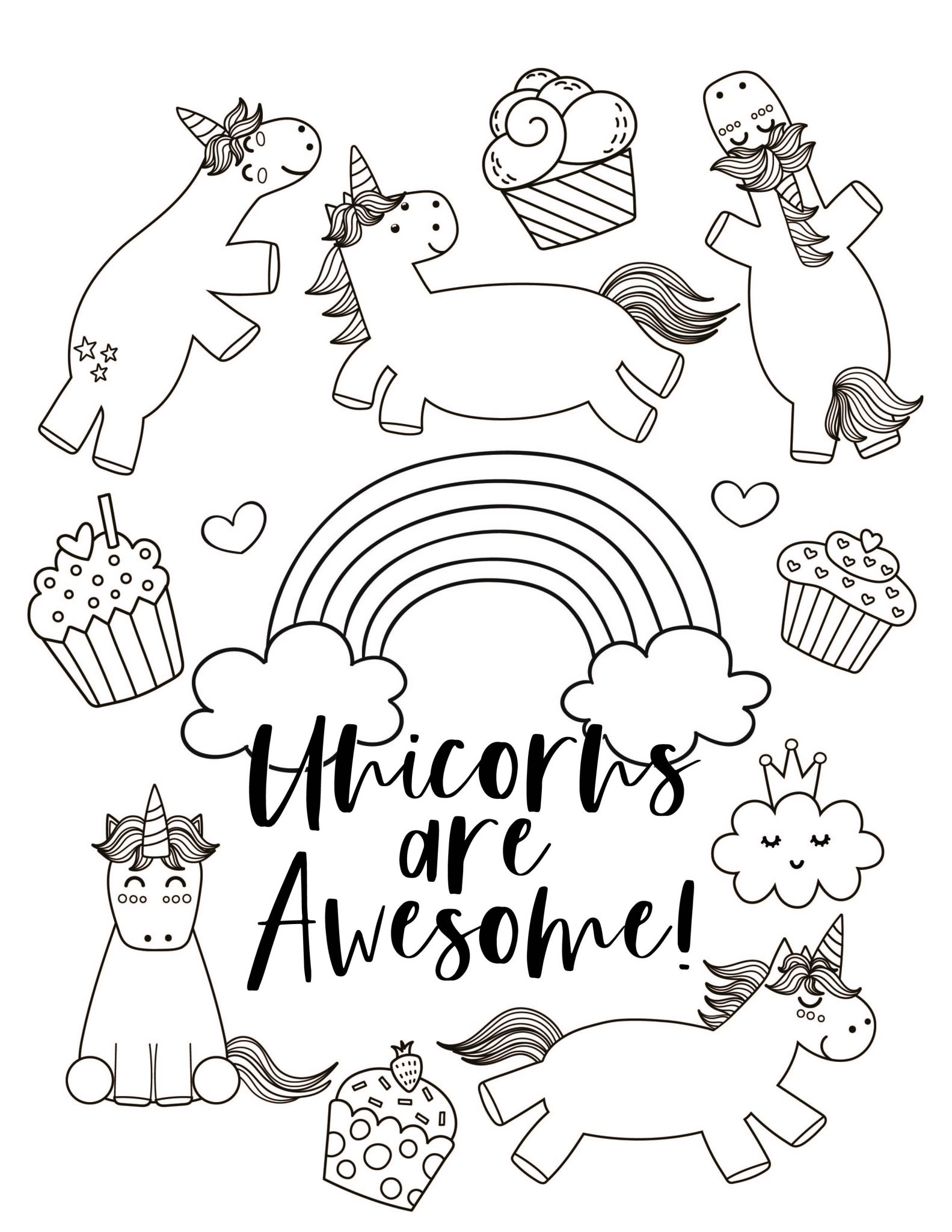 Free Unicorn Activity Pack Printable for Kids The DIY Mommy