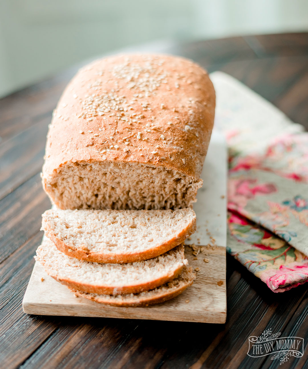 This whole wheat honey sourdough bread recipe is simple to make, requires few ingredients, and tastes hearty & delicious.
