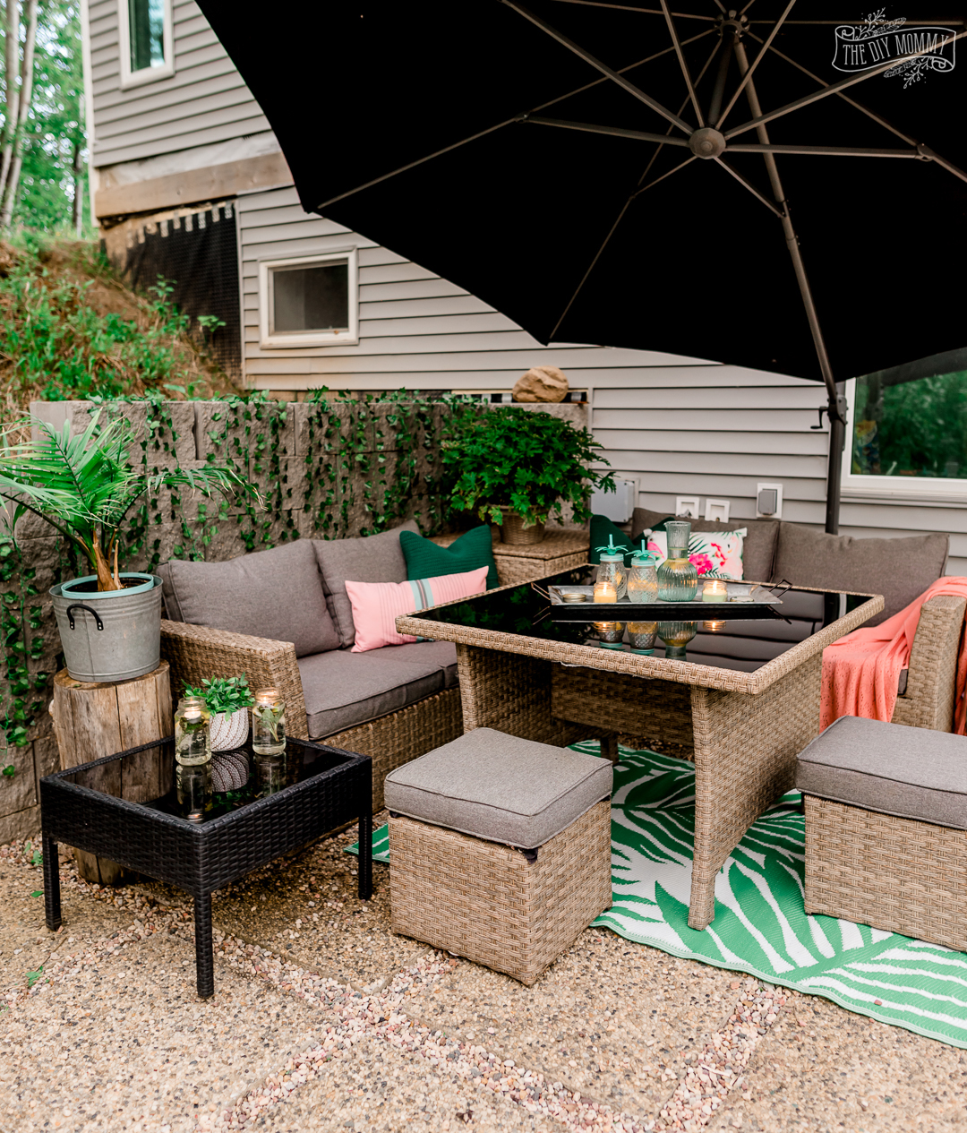 Easy & Inexpensive Patio Decorating Ideas with Mosquito Repellent Tips