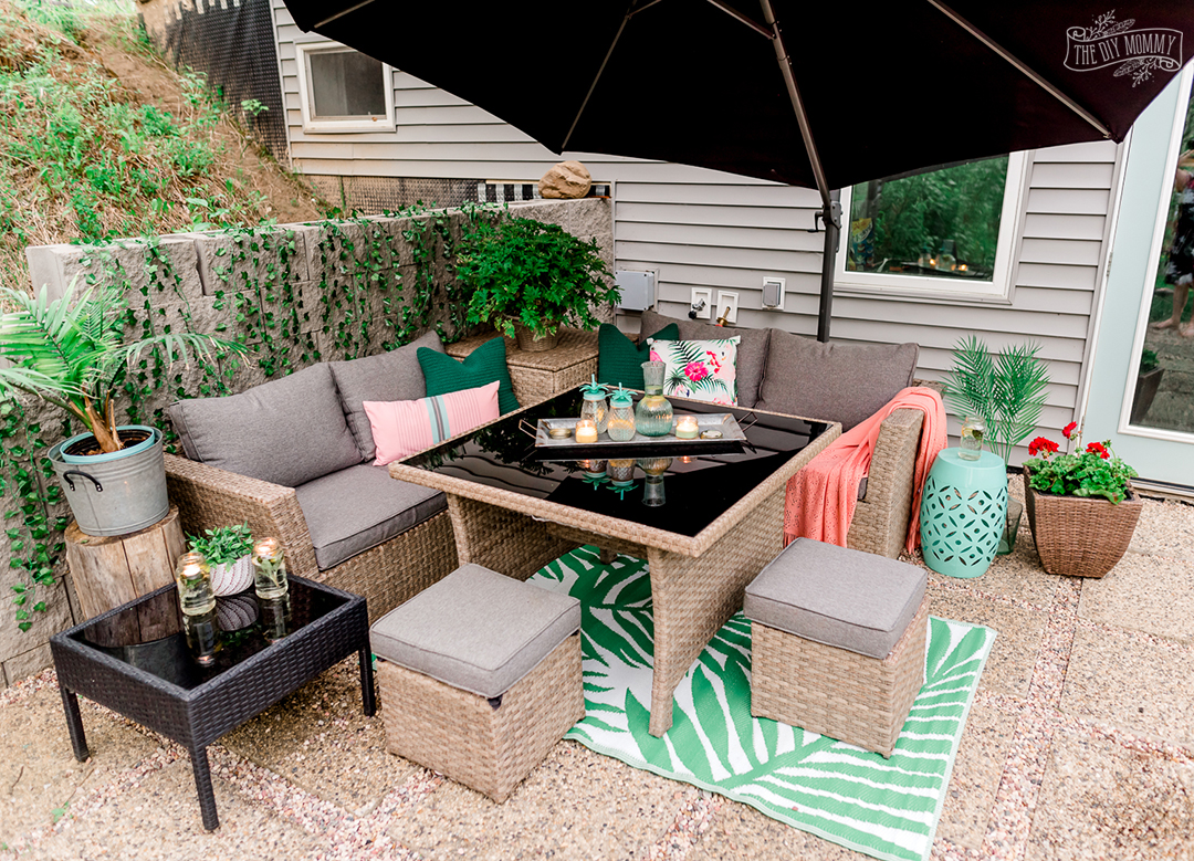 Idées de décoration de patio faciles et peu coûteuses avec des conseils anti-moustiques