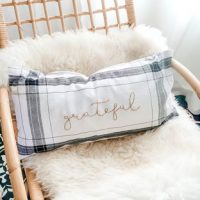 DIY Fall Pillow from Dollar Tree Towels