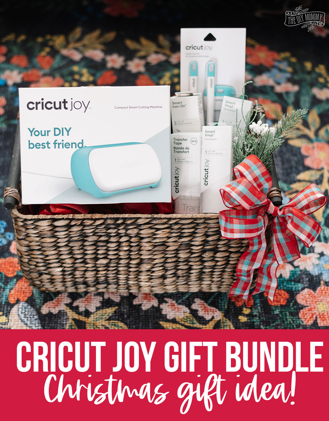 Put together the perfect gift for a crafter in your life with the Cricut Joy and accessories so they can start right away!