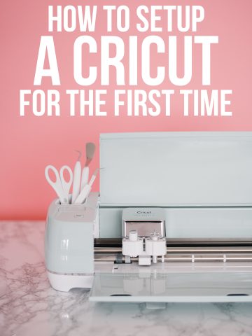How to setup a Cricut for the first time
