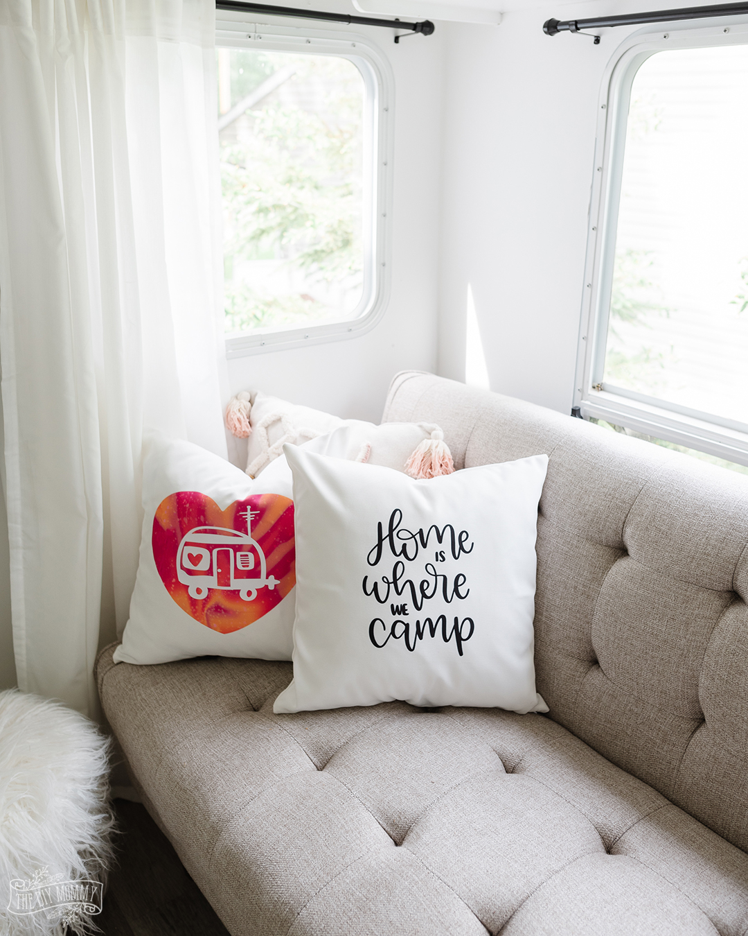 How to make Throw Pillows with Cricut Infusible Ink