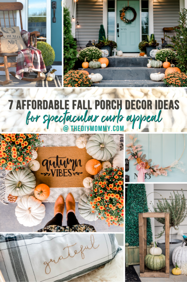 7 Best Fall Front Porch Decorating Ideas on a Budget | The DIY Mommy