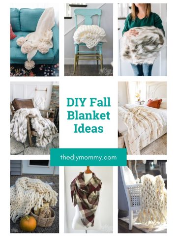 Make these simple DIY Fall blankets to make your home cozy this autumn season.