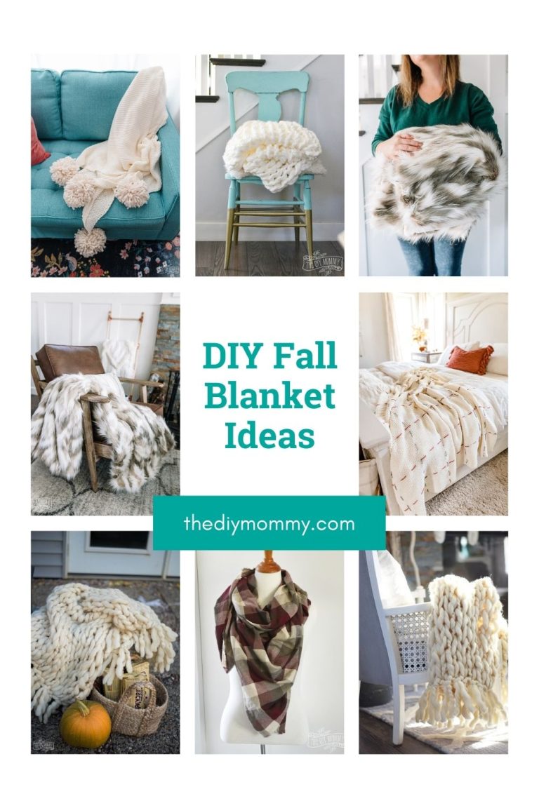 Fall Blankets to make your home feel absolutely cozy (buy or DIY!)