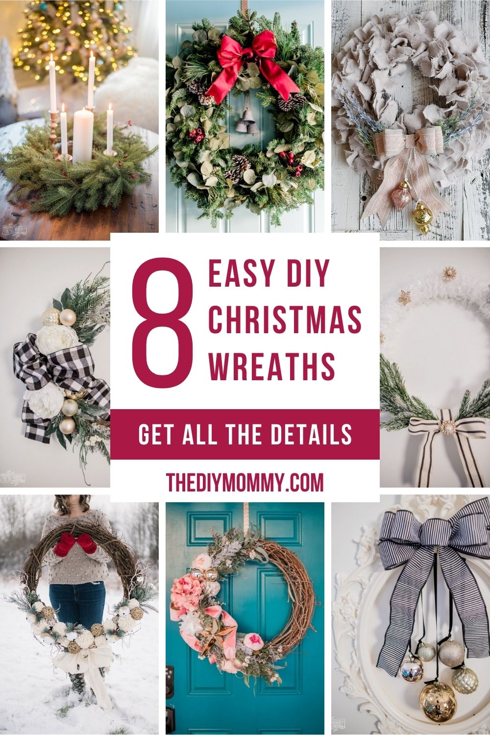 8 Easy DIY Christmas Wreaths With Step-By-Step Instructions