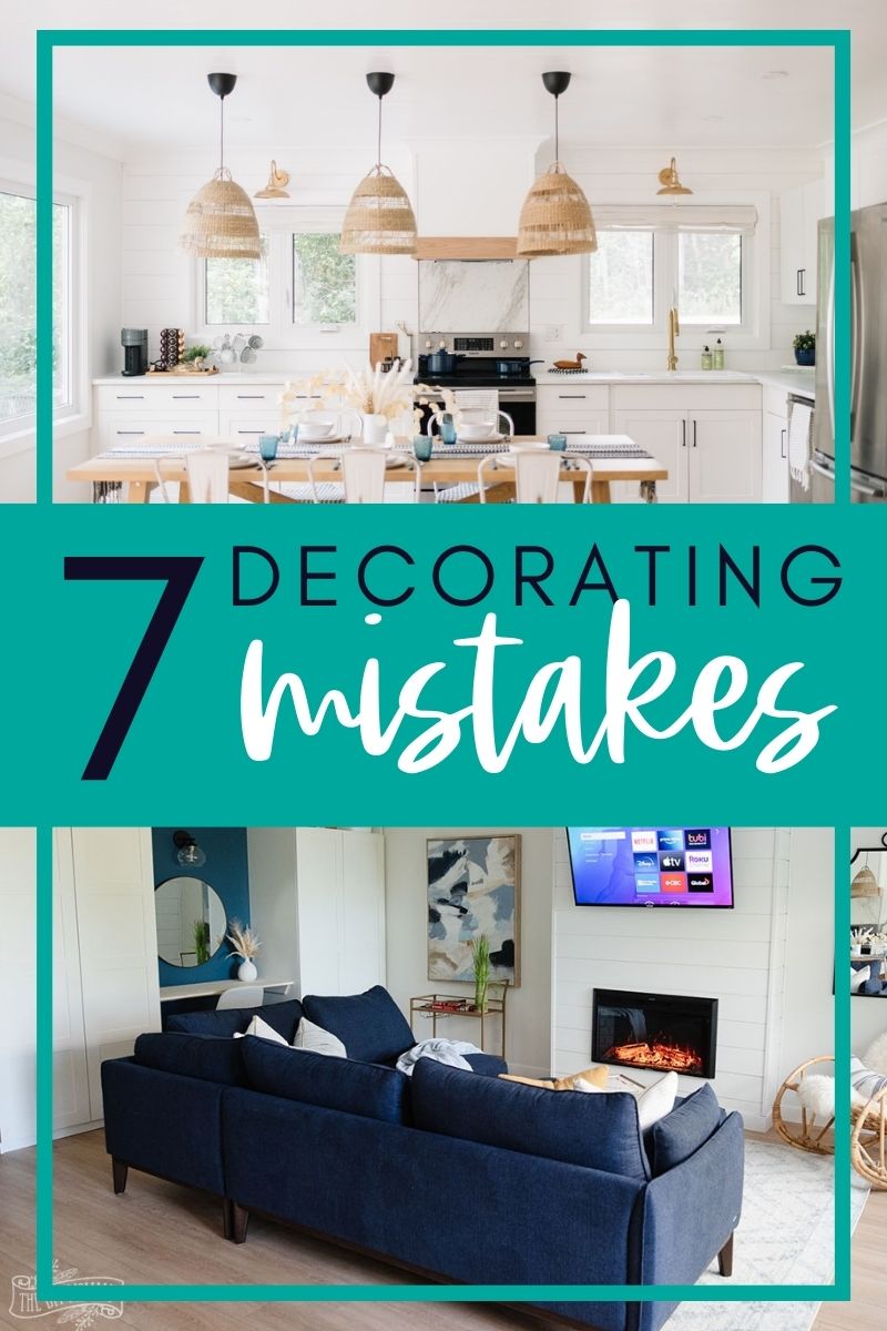 Learn 7 common decorating mistakes and how to fix them.