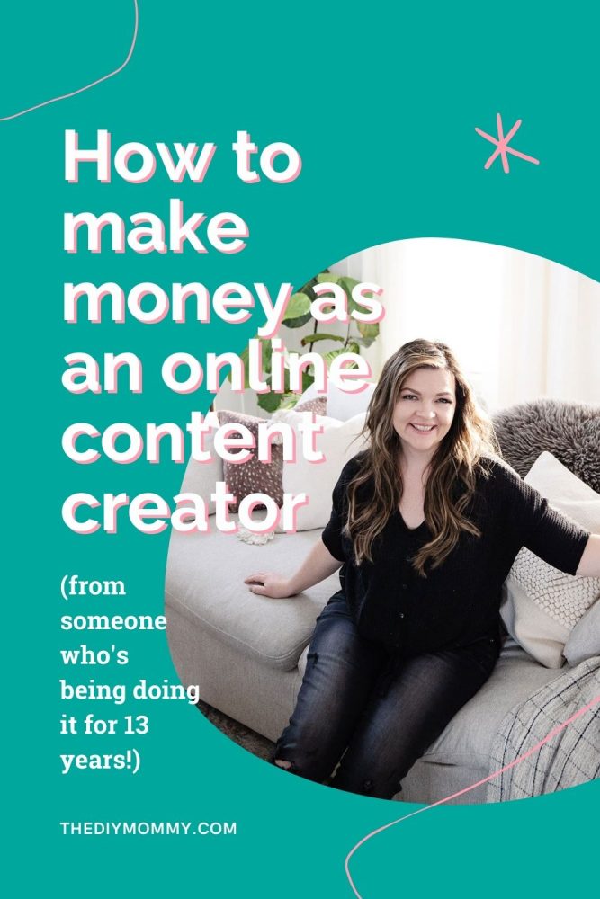 Learn exactly how I make an income by being an online DIY & decor content creator!