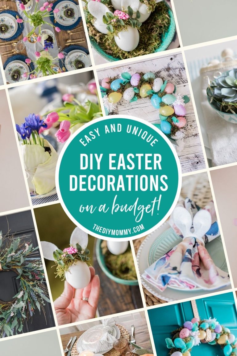 Easy and Unique  DIY Easter Decorations on a Budget!