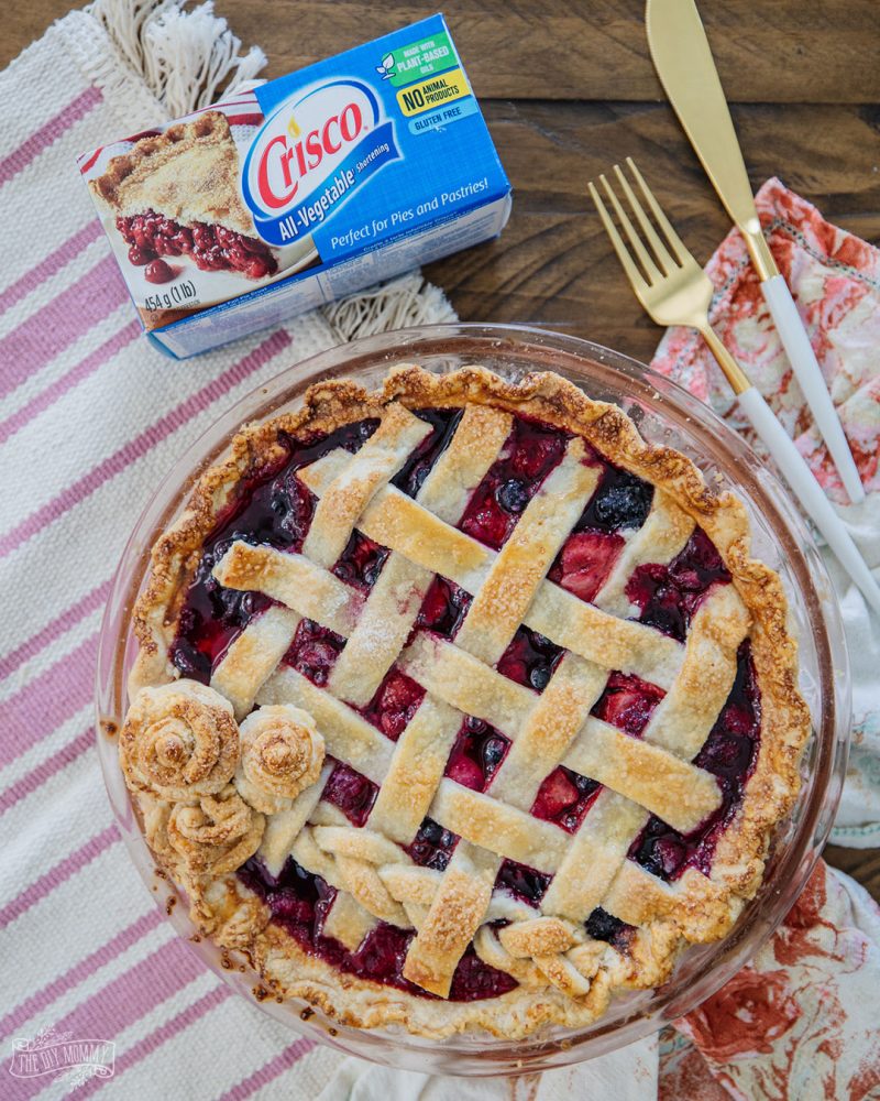 Learn how to make berry pie with a delicious, flaky crust.