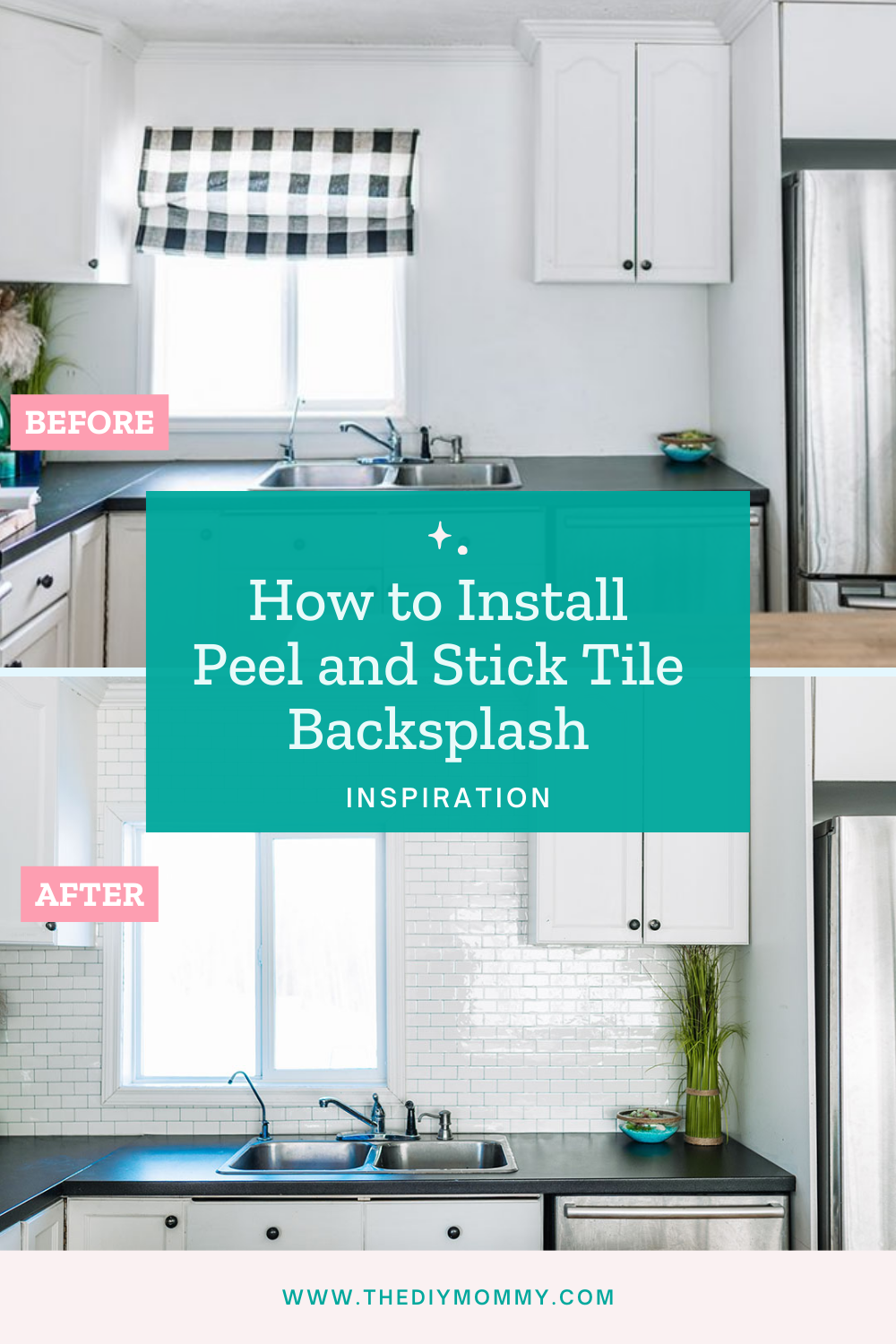 How to Install Peel and Stick Tile Backsplash