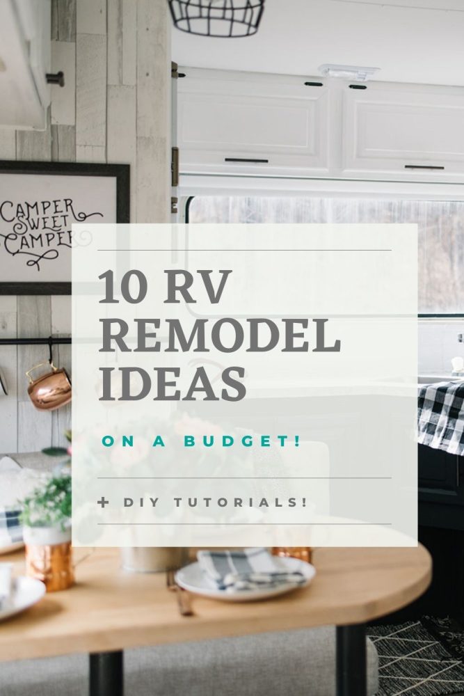 If you have a camper or are thinking of getting one, consider which of these 10 RV remodel ideas you could try!