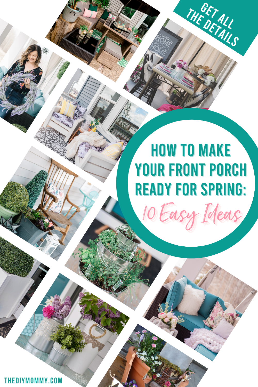10 easy ideas for decorating your front porch for spring