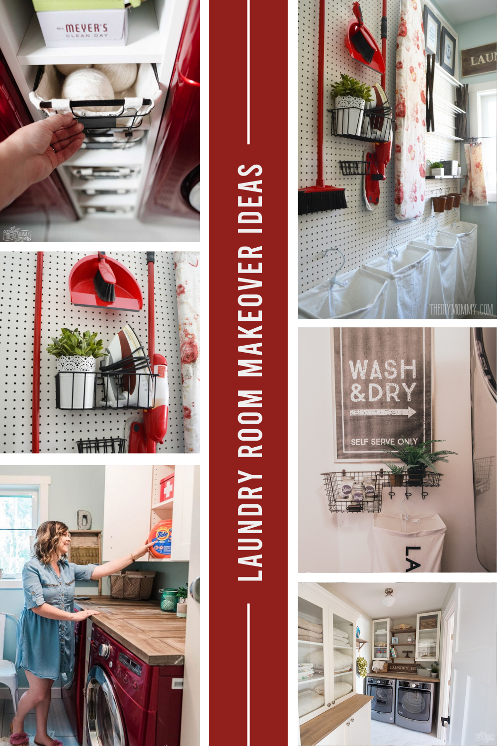 Laundry Room Makeover Ideas: Easy & Affordable