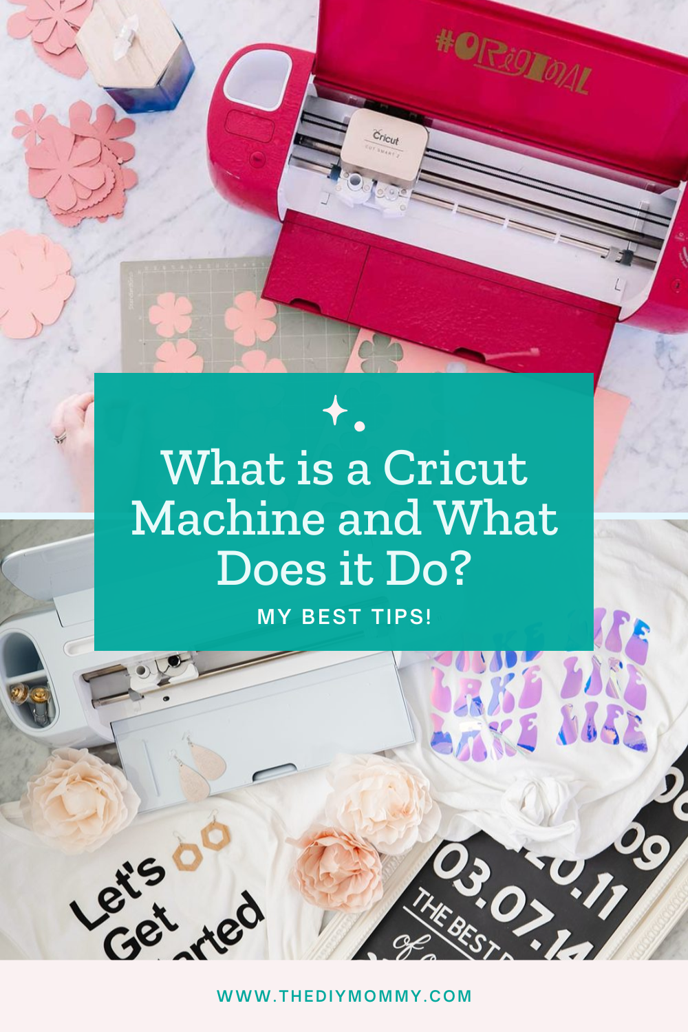 An ultimate guide to the various Cricut machines and what each machine can do.