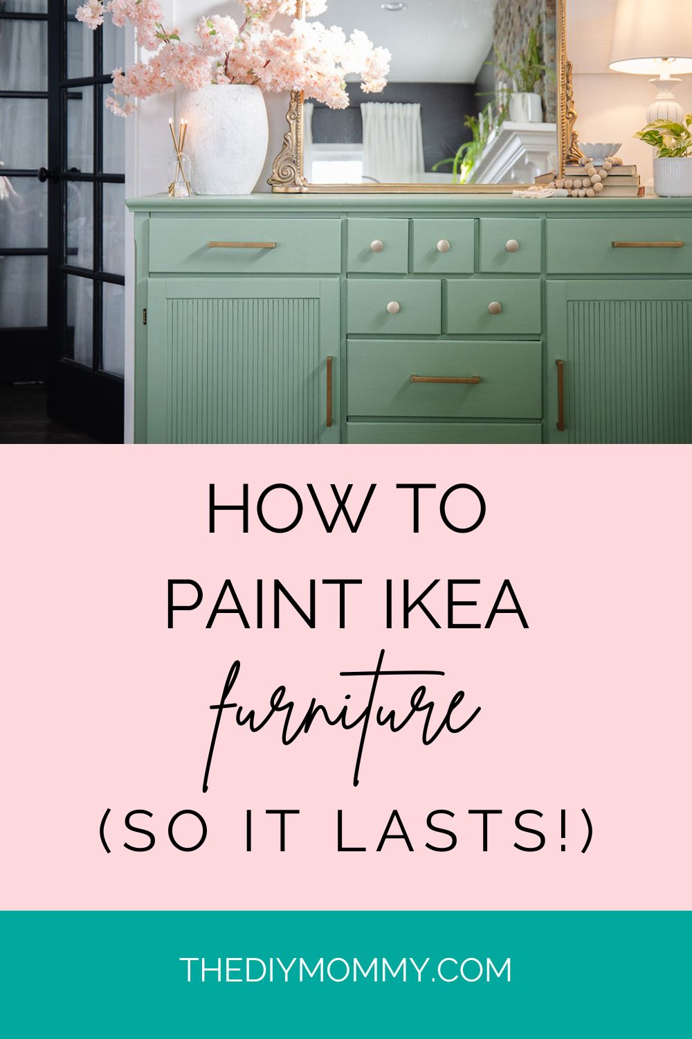 How to paint IKEA furniture (so it actually lasts!)