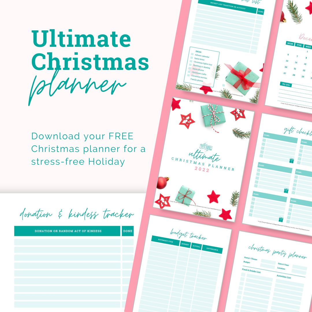 Download these printable sheets to help make your Holidays less stressful! Includes calendars, tracking sheets, checklists and more for Christmas planning!