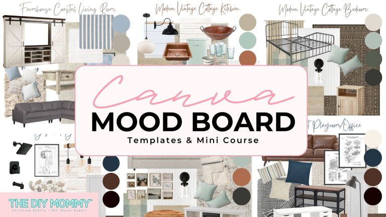Introducing my NEW Canva Mood Board Templates & Mini Course!