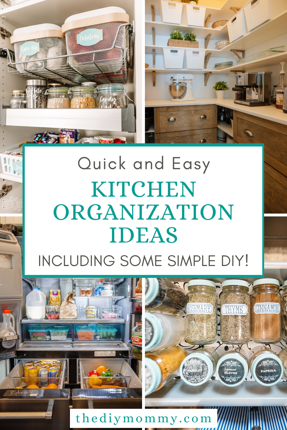 Quick And Easy Kitchen Organization Ideas, Including Some Simple DIY!