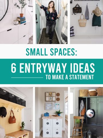 6 small entryways with creative organization and space solutions.
