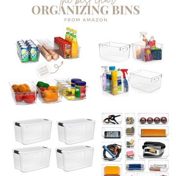 The Best Clear Organizing Bins