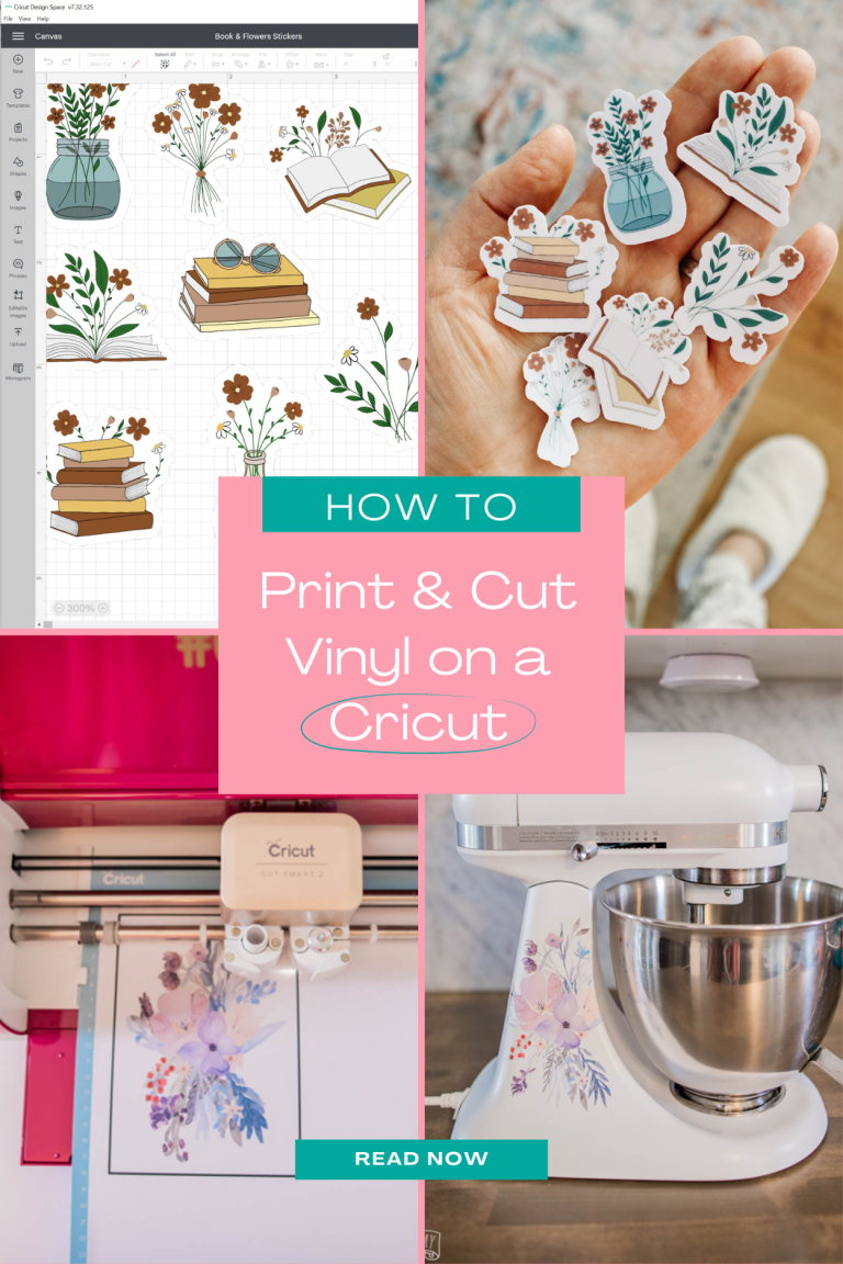 How to Print and Cut Vinyl on a Cricut (Ultimate Guide!)
