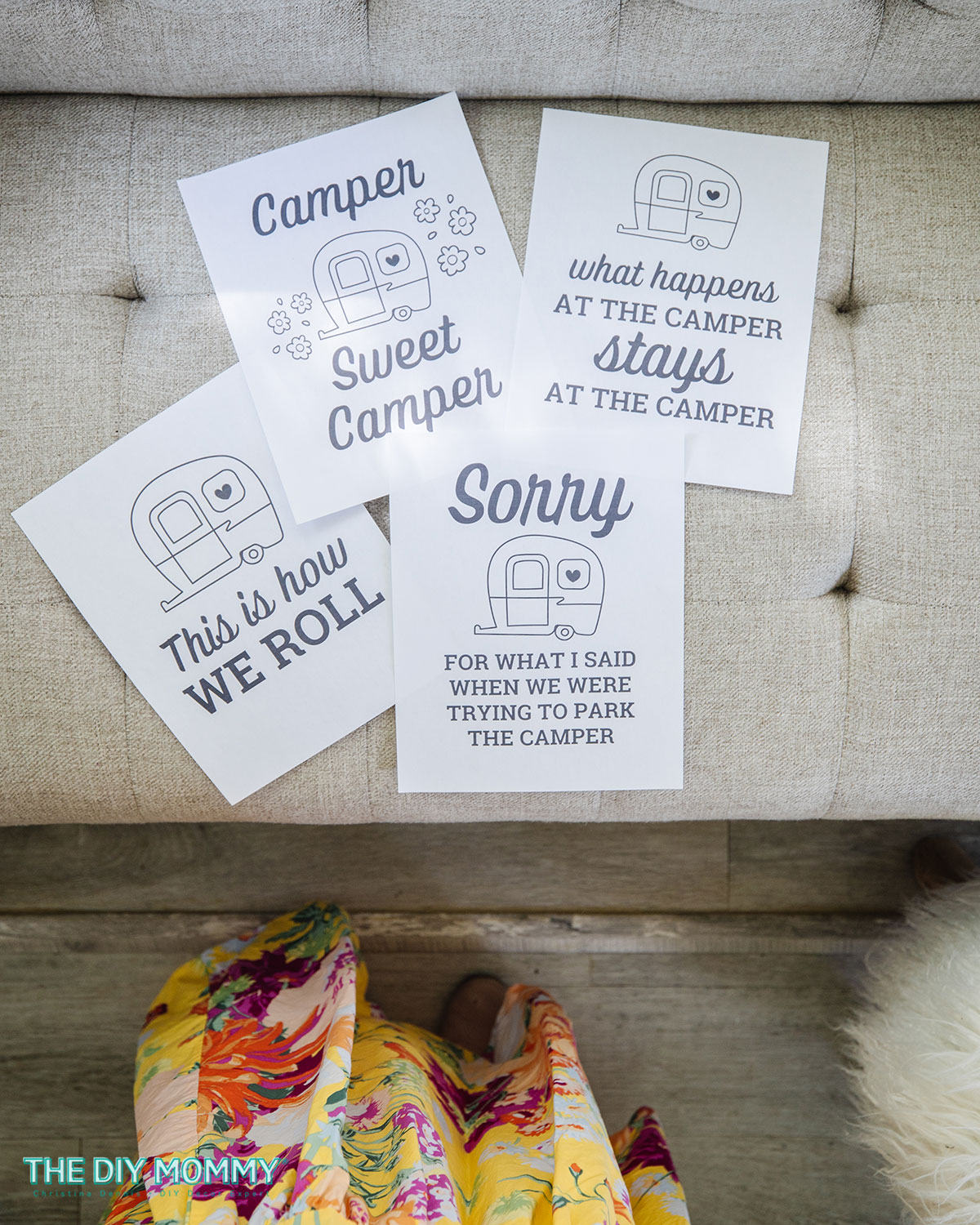 Funny Camper Signs for your RV (Free Printables!)