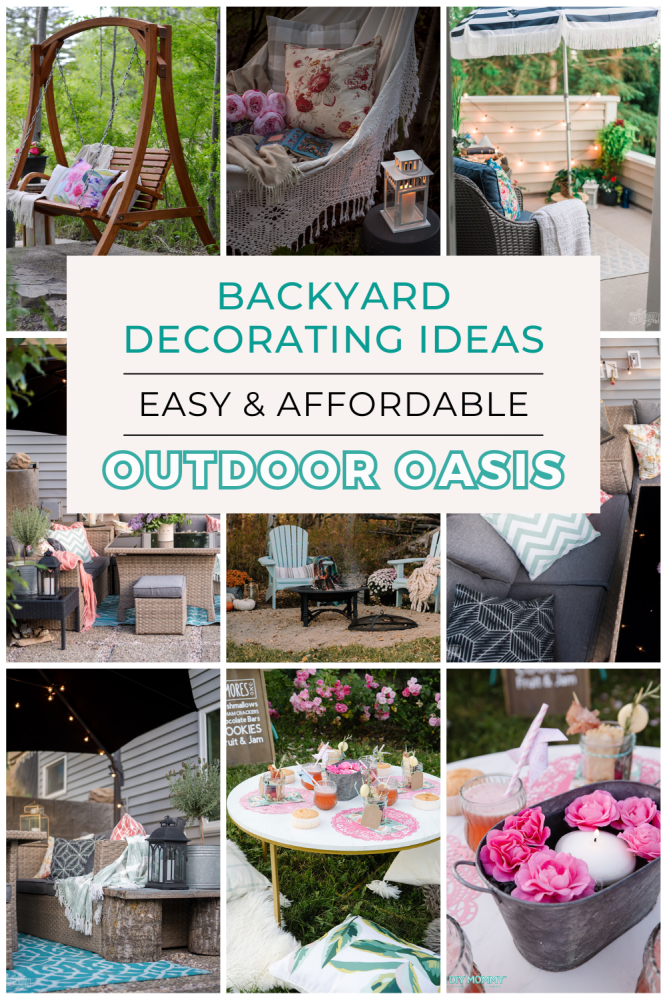 Idées de décoration d’arrière-cour : Oasis extérieure facile et abordable