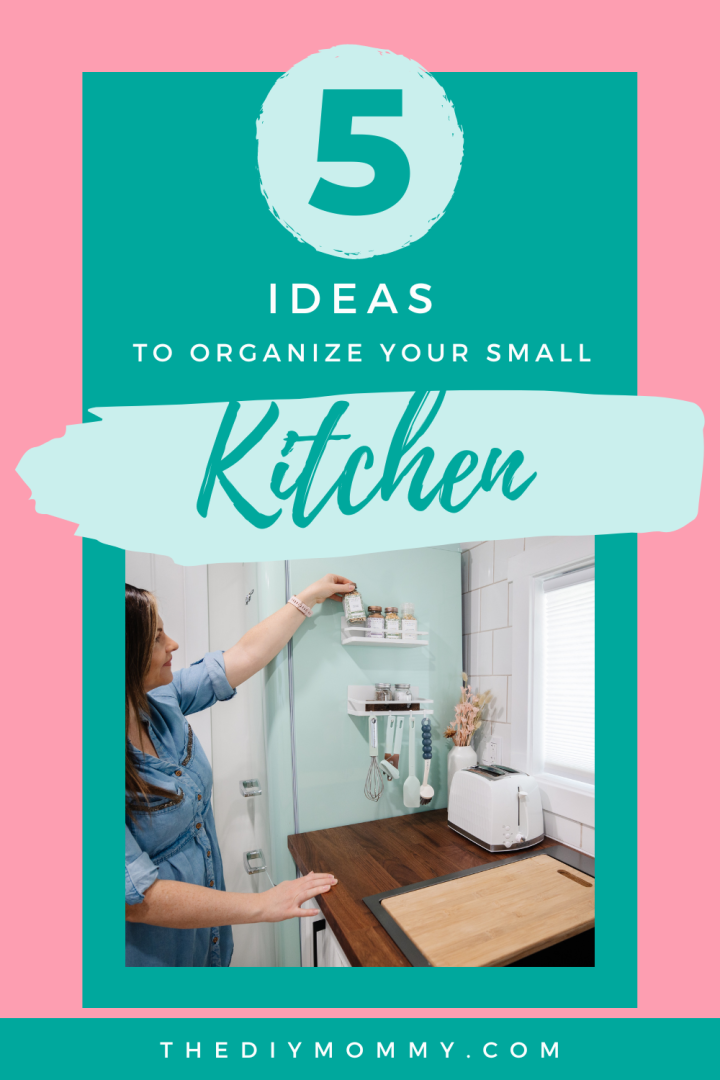 Clever tiny house kitchen storage ideas to maximize space | The DIY Mommy