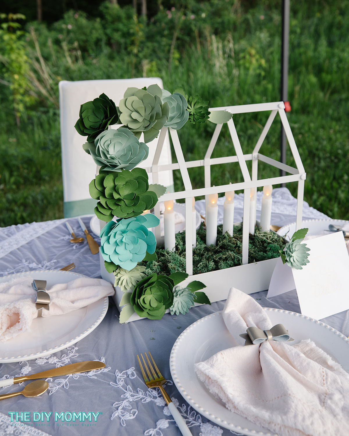 Outdoor wedding decorations on a budget