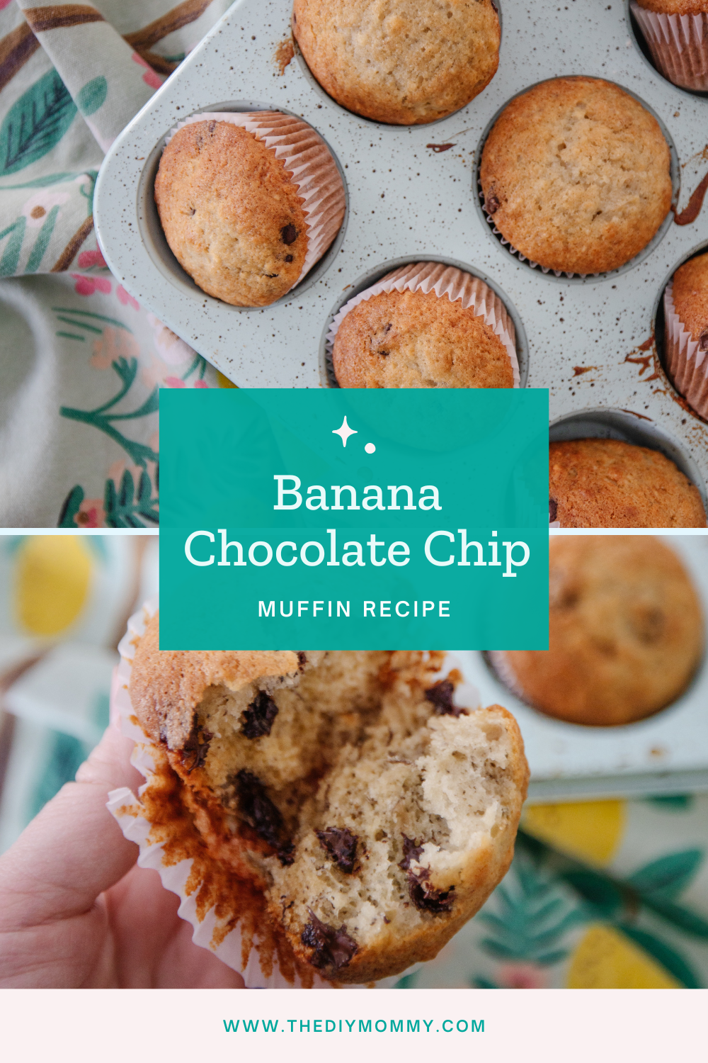 The Best Banana Chocolate Chip Muffin Recipe
