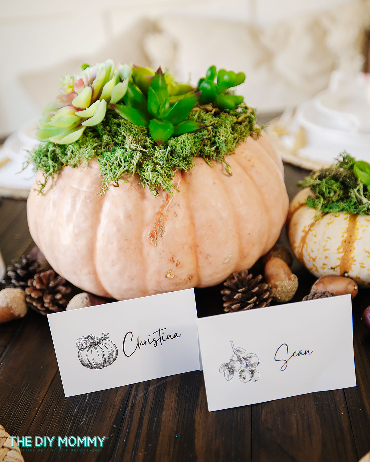 Free Printable Thanksgiving Name Tags for Your Table