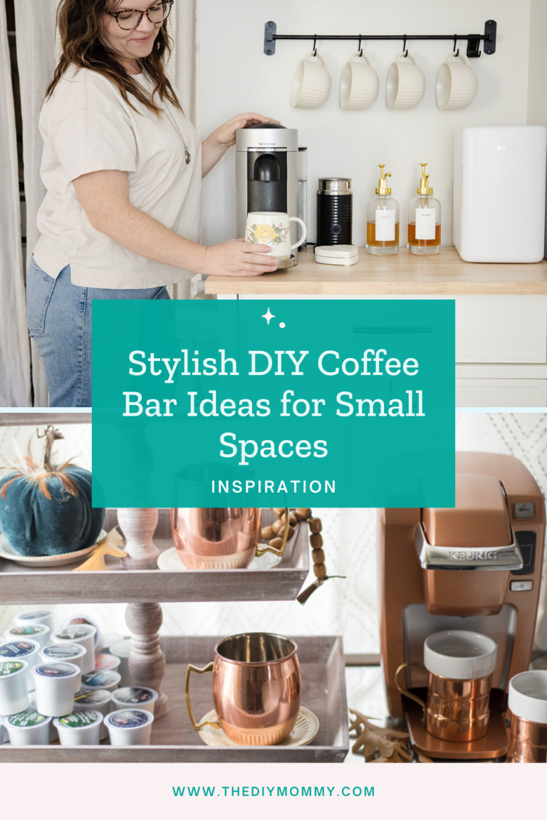 Stylish DIY Coffee Bar Ideas for Small Spaces
