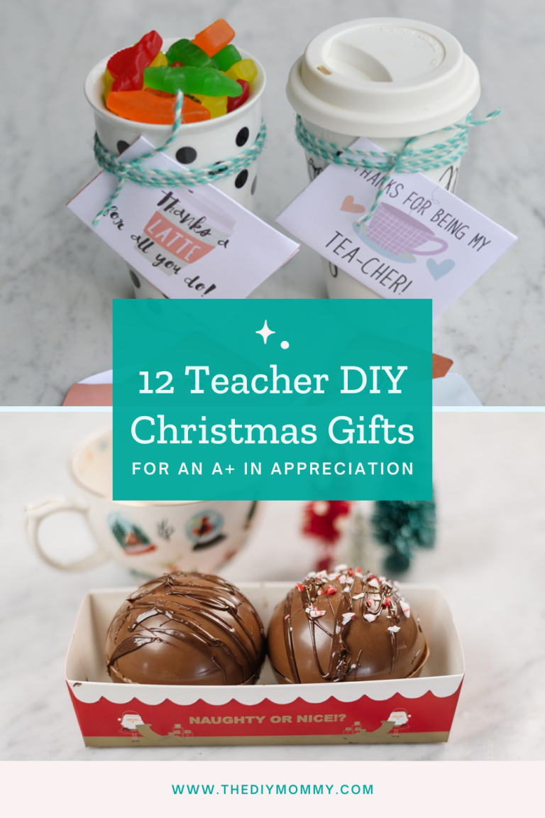 12 Teacher DIY Christmas Gifts for an A+ in Appreciation