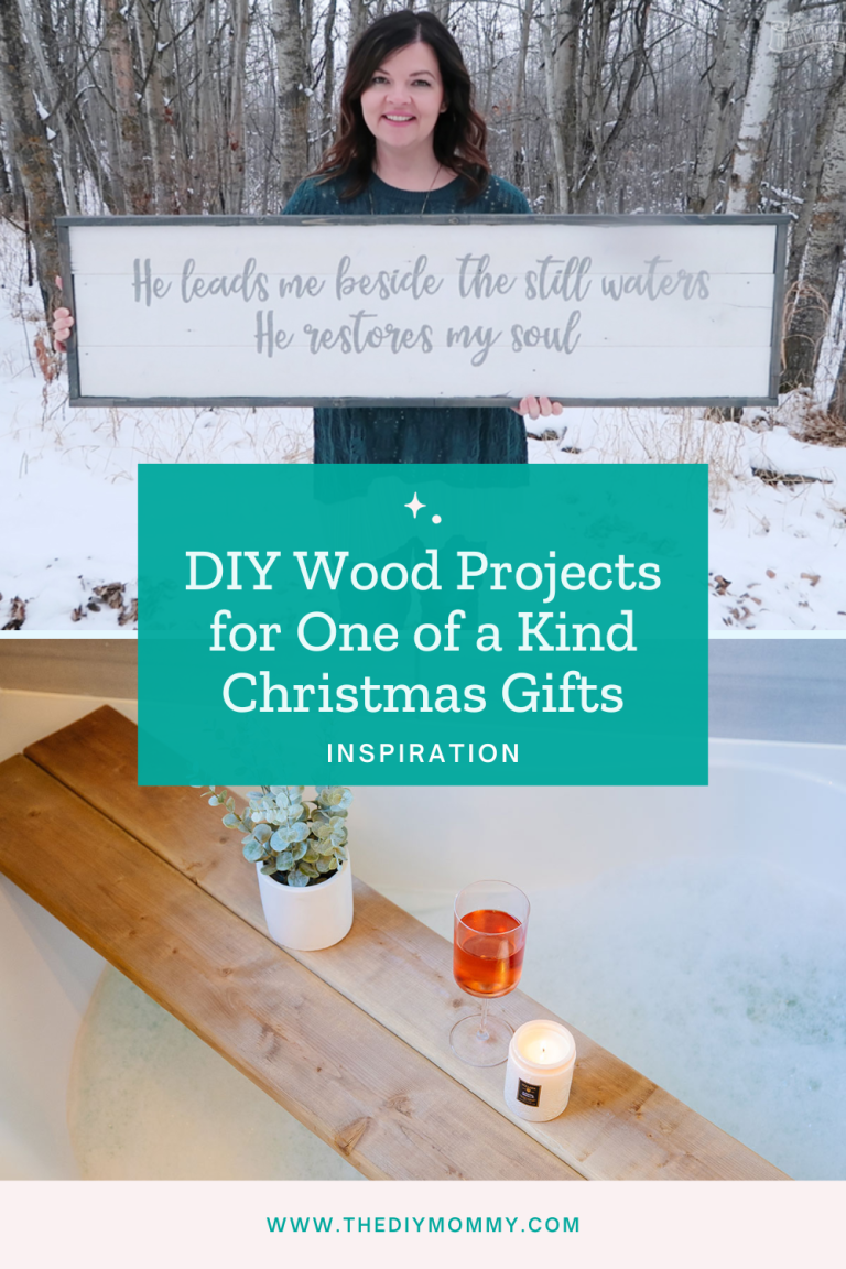 DIY Wood Projects for One of a Kind Christmas Gifts