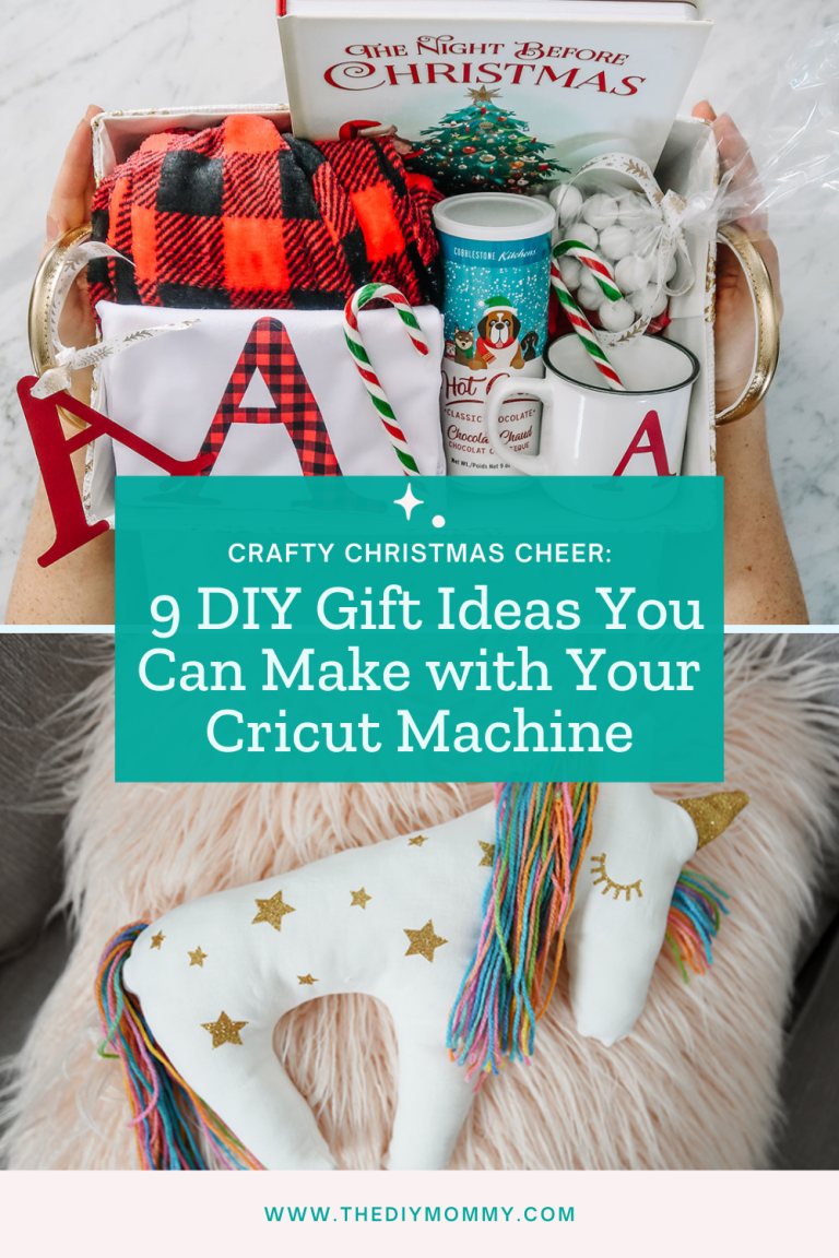 Crafty Christmas Cheer: 9 DIY Gift Ideas You Can Make with Your Cricut Machine