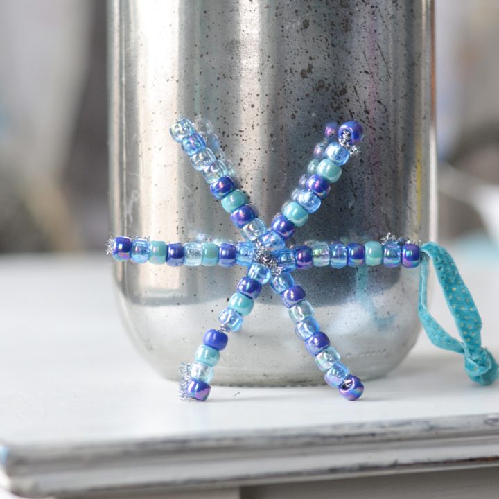One-of-a-Kind Snowflake Craft
